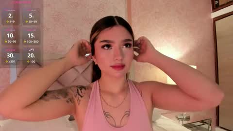 Snapshot of ariana_villada chatting on March 3, 3:34 am Ari online show from March 3, 3:34 am