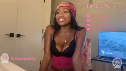 Snapshot of arianyxbby chatting on July 15, 3:12 am Aria Nyx online show from July 15, 3:12 am