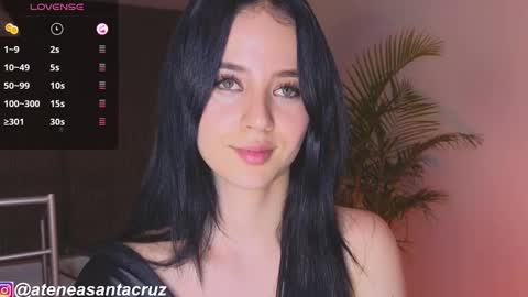 Snapshot of ateneasantacruz chatting on December 4, 2:31 am Atenea  online show from December 4, 2:31 am
