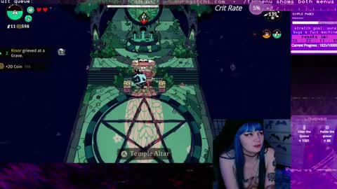 Snapshot of auragotchi chatting on February 2, 6:48 am Aurora  Aura online show from February 2, 6:48 am