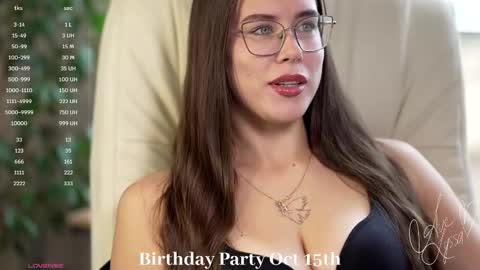 Snapshot of avelyssa chatting on October 14, 10:16 am Goddess Alyssa online show from October 14, 10:16 am