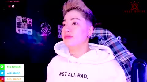 Axel Rouse online show from October 21, 10:38 am