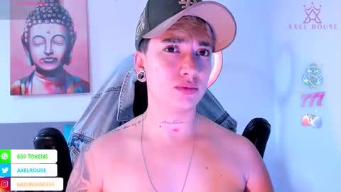 Axel Rouse online show from March 19, 7:07 pm