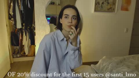 santi online show from February 10, 2:26 am