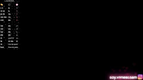 Snapshot of bam_atenea chatting on December 17, 8:04 pm Vanessa online show from December 17, 8:04 pm