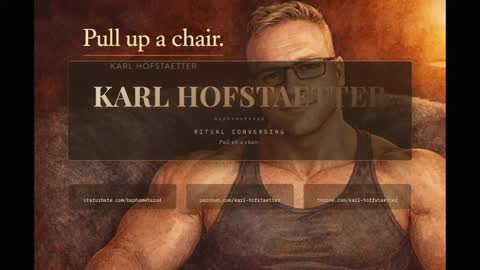Snapshot of baphometsrod chatting on May 25, 12:49 am Karl Hofstaetter online show from May 25, 12:49 am