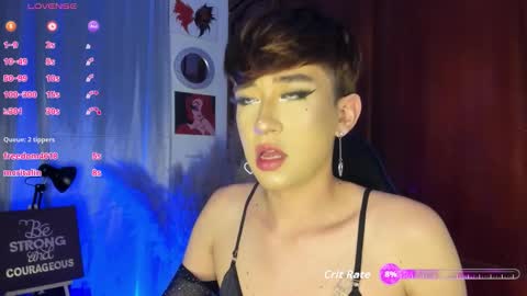 Snapshot of barbie_boy_ chatting on October 9, 8:01 am I work from home this is my room 3 online show from October 9, 8:01 am