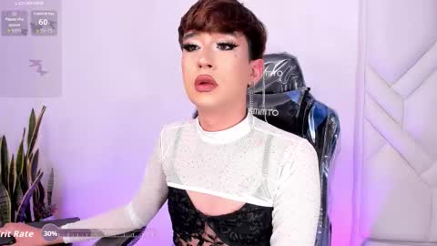 Snapshot of barbie_boy_ chatting on December 21, 8:54 am I work from home this is my room 3 online show from December 21, 8:54 am