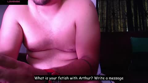 Snapshot of beararthur2 chatting on October 4, 8:07 pm Arthur online show from October 4, 8:07 pm