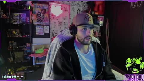 Snapshot of beastbxy chatting on February 6, 9:22 am beast bxy online show from February 6, 9:22 am