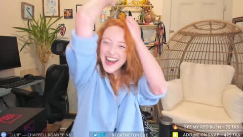 Beck the tongue online show from December 6, 11:03 pm