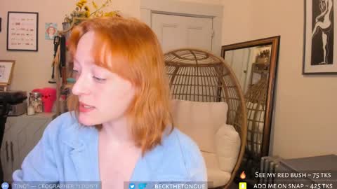 Beck the tongue online show from February 14, 3:33 am