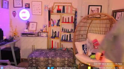 Beck the tongue online show from September 23, 10:02 pm