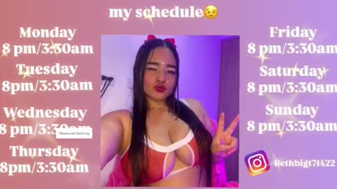 Bethany  bigtits4s room online show from December 16, 8:52 am