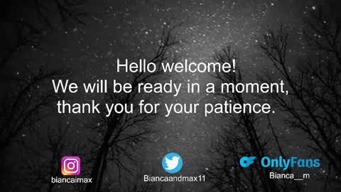 Snapshot of bianca_and_maxwell chatting on March 1, 12:56 pm bianca and maxwell online show from March 1, 12:56 pm