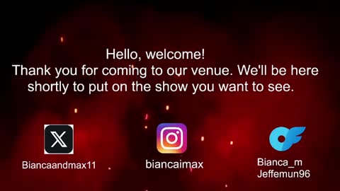 bianca and maxwell online show from May 28, 2:25 pm