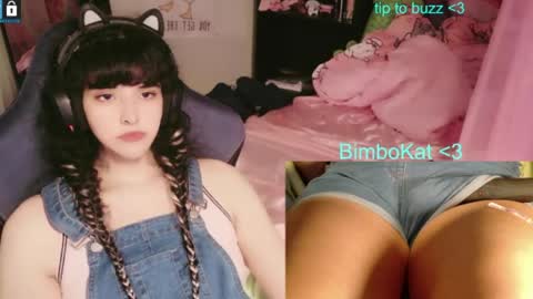 Snapshot of bimbocat chatting on July 31, 9:58 pm BimboCat online show from July 31, 9:58 pm