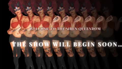 Snapshot of blacksirenqueen chatting on October 17, 10:18 am Queen Siren online show from October 17, 10:18 am