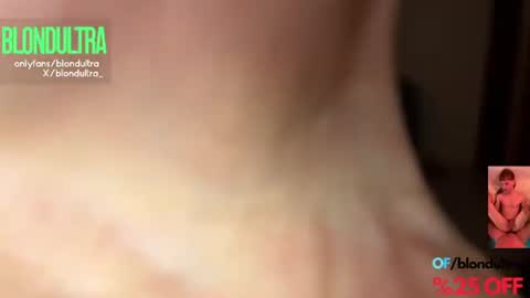 blondultra online show from July 11, 5:59 pm