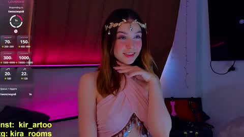 Kira online show from February 24, 3:02 am