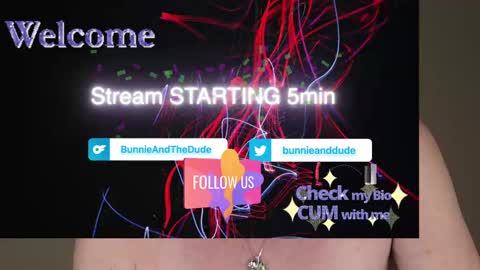 BUNNIE and THE DUDE TheLebowskis online show from February 24, 3:12 am