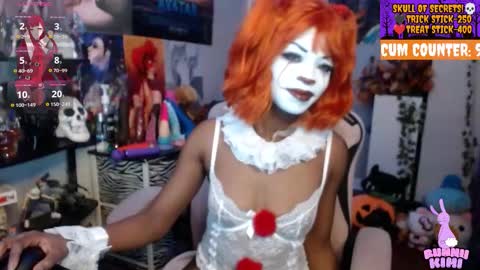 Snapshot of bunniikimi chatting on October 29, 2:30 pm Bunnii Kimi online show from October 29, 2:30 pm