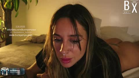 Snapshot of bunnyonyx chatting on February 26, 4:03 am Stephanie Next stream TUESDAY 6pm PDT online show from February 26, 4:03 am