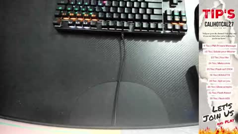 calihotcaliente27 online show from September 9, 11:21 am