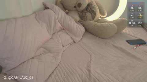 Snapshot of cammile_cole chatting on February 7, 4:43 pm Laura Camila online show from February 7, 4:43 pm