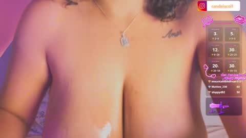 Snapshot of candela_cool chatting on March 9, 2:43 pm Candela online show from March 9, 2:43 pm