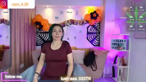 Snapshot of caro_fisher chatting on October 20, 12:49 pm Caro Fisher online show from October 20, 12:49 pm