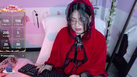 Snapshot of cat_white chatting on February 13, 6:15 pm Cata online show from February 13, 6:15 pm