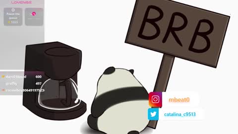 Catalina online show from November 25, 4:51 pm