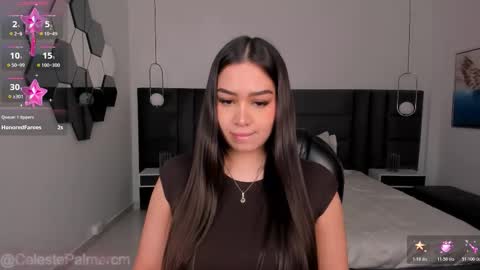 Snapshot of celestepalmer_x chatting on December 14, 11:15 am Celeste online show from December 14, 11:15 am