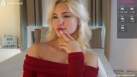 Snapshot of chloecoral chatting on January 6, 10:58 pm ChloeCoral online show from January 6, 10:58 pm