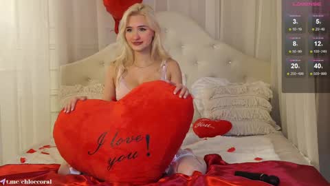 Snapshot of chloecoral chatting on February 14, 9:43 pm ChloeCoral online show from February 14, 9:43 pm