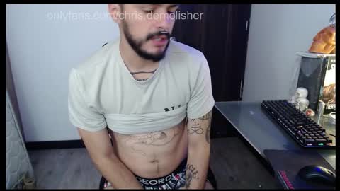 Snapshot of chris_demolisher chatting on March 9, 8:35 pm Im back here lets play hard online show from March 9, 8:35 pm