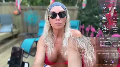 Snapshot of christinabruce chatting on July 2, 2:12 pm Chris Tina Bruce online show from July 2, 2:12 pm
