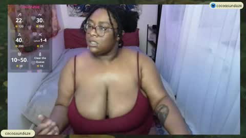 Snapshot of cocoasundaze chatting on April 3, 4:16 pm Sunnye Daze online show from April 3, 4:16 pm