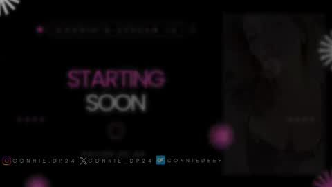 connie    online show from April 3, 9:29 am