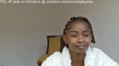  adult content -- IGTwitterX curvybabyamy online show from November 8, 9:09 am