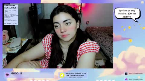 Snapshot of cuteambervi chatting on October 6, 1:03 am Princess Amber online show from October 6, 1:03 am