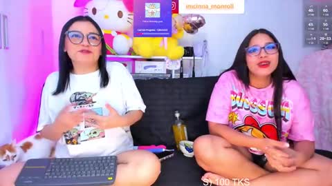 Snapshot of cutecinamonroll chatting on February 23, 2:18 am Cinna independent model online show from February 23, 2:18 am