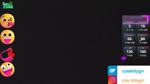 Kitty online show from December 23, 1:14 am