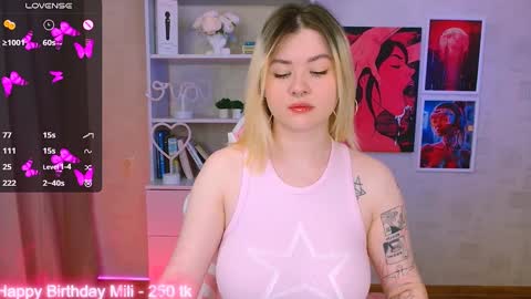 mili online show from January 24, 11:15 am