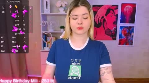 mili online show from January 27, 10:27 am