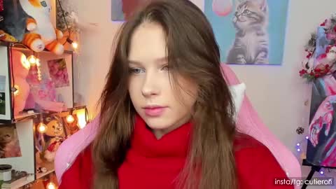 Snapshot of cutierori chatting on December 20, 3:03 am Rori  Instagram cutierori  online show from December 20, 3:03 am