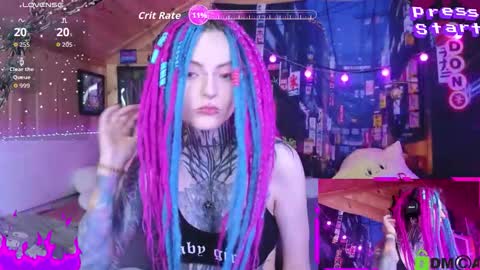 Snapshot of cybernekko chatting on October 5, 4:55 am Neko online show from October 5, 4:55 am