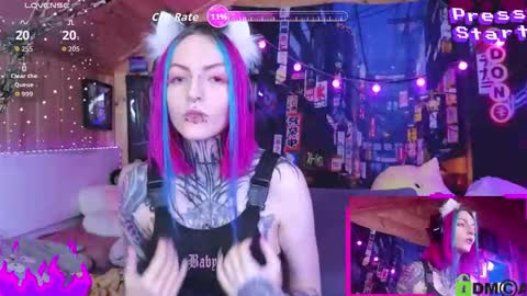 Snapshot of cybernekko chatting on October 12, 5:06 am Neko online show from October 12, 5:06 am