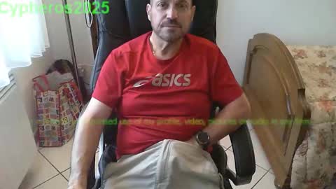 Snapshot of cypheros2025 chatting on October 9, 4:49 pm Chris online show from October 9, 4:49 pm